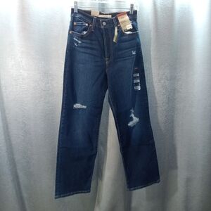 New Ribcage Straight Ankle Jeans